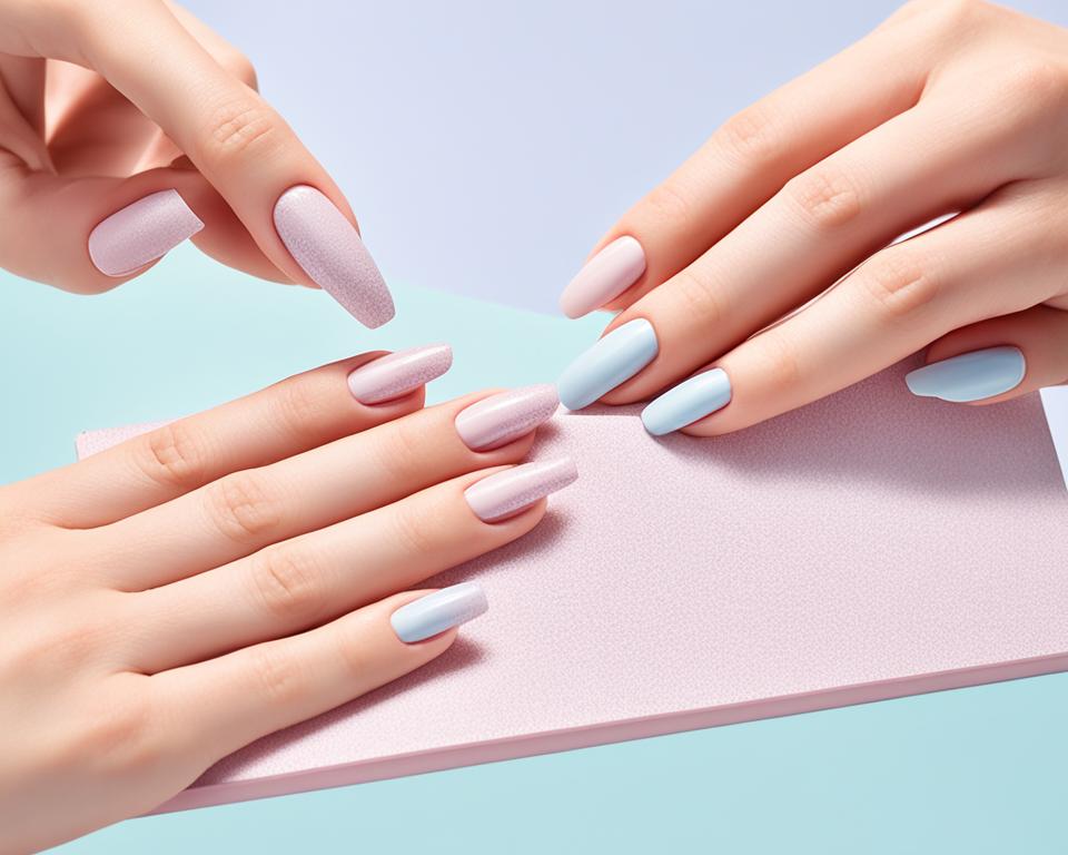 delikatne paznokcie