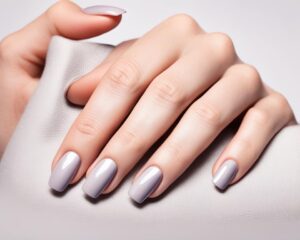 jasne paznokcie