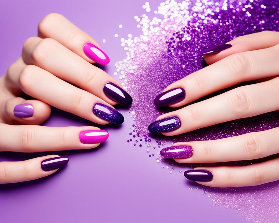 kr&oacute;tkie paznokcie hybrydowe