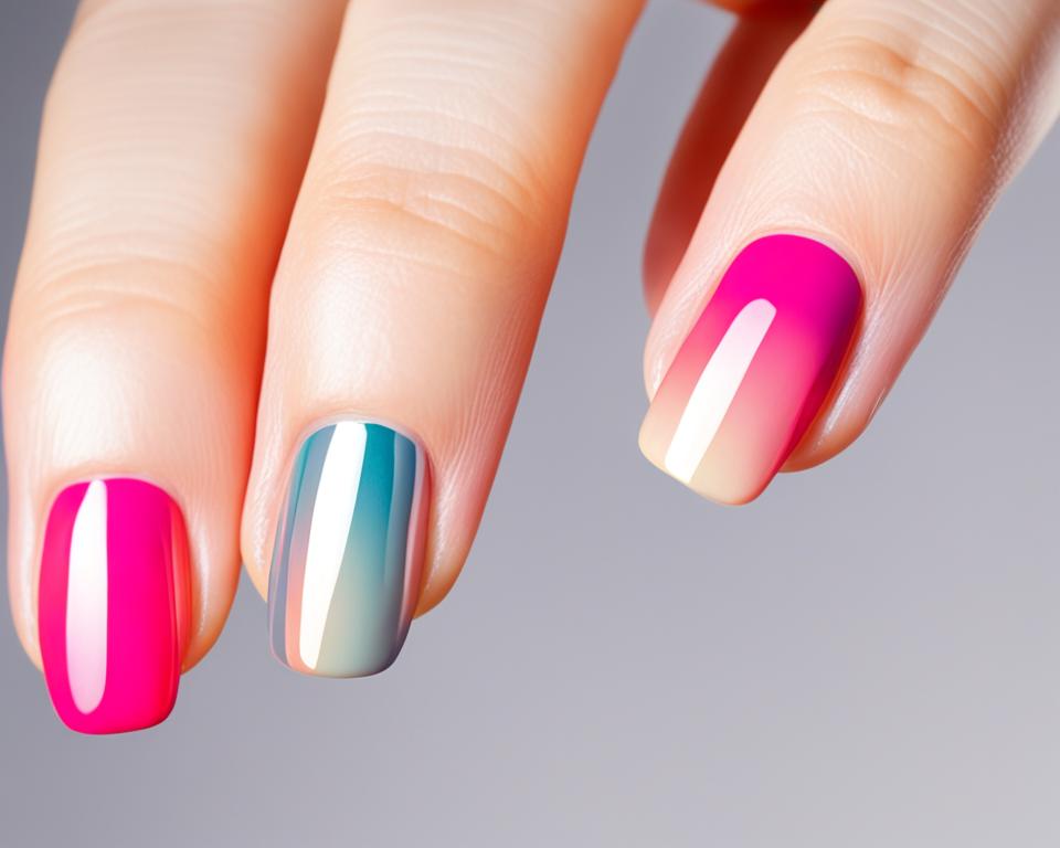 kr&oacute;tkie paznokcie kształt