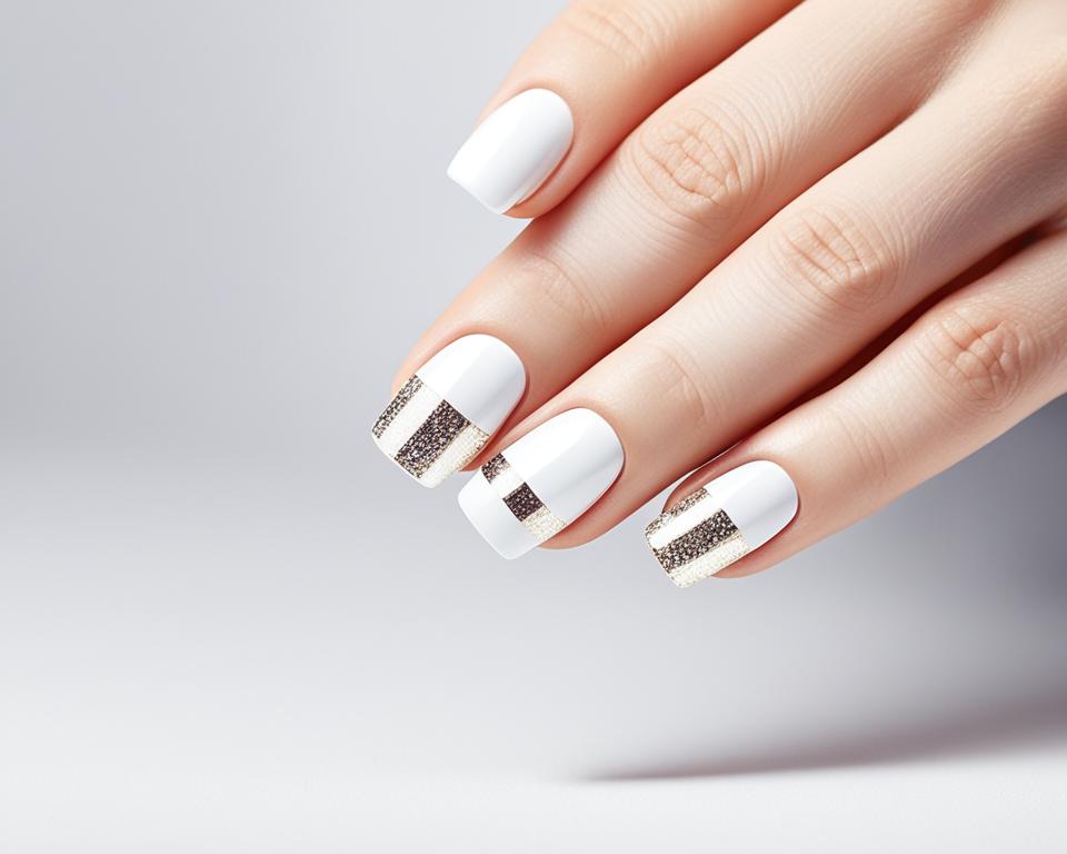 paznokcie białe