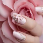 paznokcie na komunie