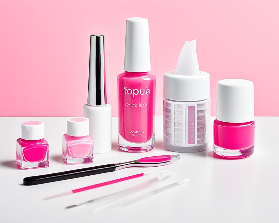 produkty do wykonania french manicure