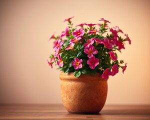 jak ozdobić kwiatka w doniczce na prezent