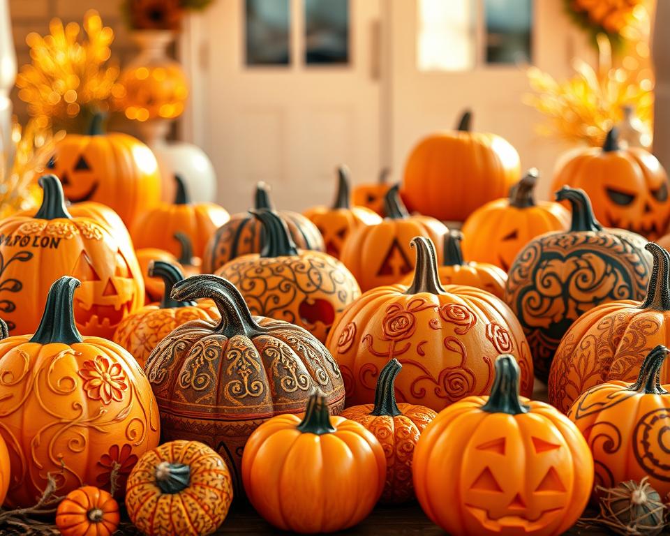 jak ozdobić dynie na konkurs