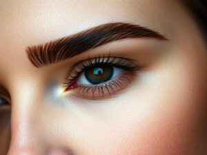 Zbyt ciemne brwi po hennie - jak zmyć hennę z brwi