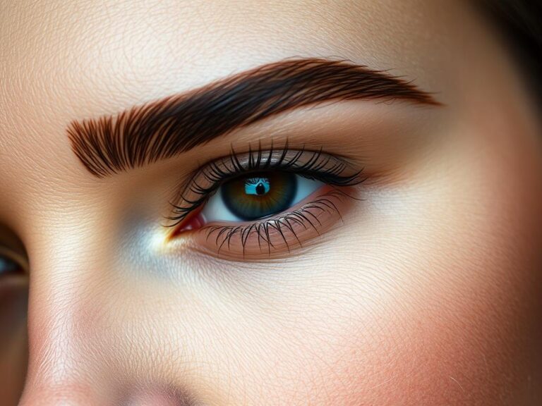 Zbyt ciemne brwi po hennie - jak zmyć hennę z brwi