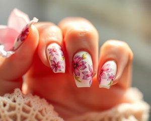 Paznokcie w kwiaty